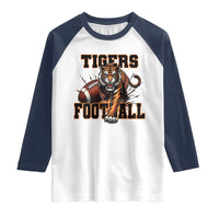 Bengal Tiger Football Raglan Shirt Game Day Gift - Wonder Print Shop