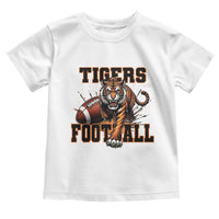 Bengal Tiger Football Toddler T Shirt Game Day Gift - Wonder Print Shop