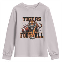 Bengal Tiger Football Youth Sweatshirt Game Day Gift - Wonder Print Shop