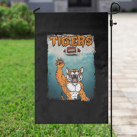 Bengal Tiger Football Garden Flag Horror Parody Gift - Wonder Print Shop
