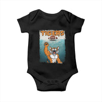Bengal Tiger Football Baby Onesie Horror Parody Gift - Wonder Print Shop