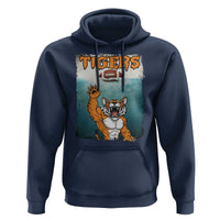 Bengal Tiger Football Hoodie Horror Parody Gift - Wonder Print Shop