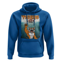 Bengal Tiger Football Hoodie Horror Parody Gift - Wonder Print Shop