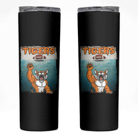 Bengal Tiger Football Skinny Tumbler Horror Parody Gift - Wonder Print Shop