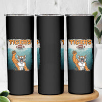 Bengal Tiger Football Skinny Tumbler Horror Parody Gift - Wonder Print Shop