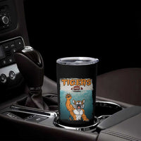 Bengal Tiger Football Tumbler Cup Horror Parody Gift - Wonder Print Shop