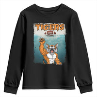 Bengal Tiger Football Youth Sweatshirt Horror Parody Gift - Wonder Print Shop