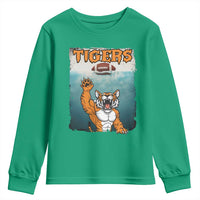 Bengal Tiger Football Youth Sweatshirt Horror Parody Gift - Wonder Print Shop