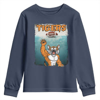 Bengal Tiger Football Youth Sweatshirt Horror Parody Gift - Wonder Print Shop