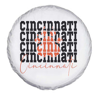 Cincinnati Tiger Paw Spare Tire Cover Football Lover Gift - Wonder Print Shop