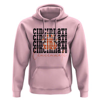 Cincinnati Tiger Paw Hoodie Football Lover Gift - Wonder Print Shop