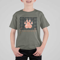 Cincinnati Tiger Paw T Shirt For Kid Football Lover Gift - Wonder Print Shop