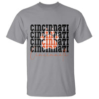 Cincinnati Tiger Paw T Shirt Football Lover Gift - Wonder Print Shop