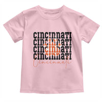 Cincinnati Tiger Paw Toddler T Shirt Football Lover Gift - Wonder Print Shop