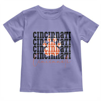 Cincinnati Tiger Paw Toddler T Shirt Football Lover Gift - Wonder Print Shop
