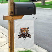 Roaring Cincinnati Tiger Football Garden Flag Game Day Fans Gift - Wonder Print Shop