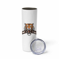 Roaring Cincinnati Tiger Football Skinny Tumbler Game Day Fans Gift - Wonder Print Shop