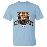 Roaring Cincinnati Tiger Football T Shirt Game Day Fans Gift - Wonder Print Shop