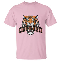 Roaring Cincinnati Tiger Football T Shirt Game Day Fans Gift - Wonder Print Shop