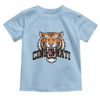 Roaring Cincinnati Tiger Football Toddler T Shirt Game Day Fans Gift - Wonder Print Shop
