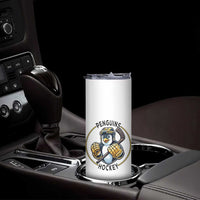 Funny Penguin Hockey Player Skinny Tumbler Gift For Animal Lovers - Wonder Print Shop