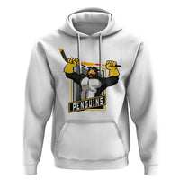 Funny Ice Hockey Player Gift Hoodie Penguin Power - Wonder Print Shop