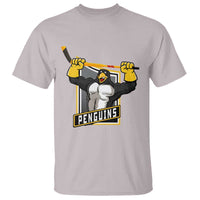 Funny Ice Hockey Player Gift T Shirt Penguin Power - Wonder Print Shop
