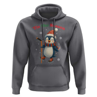 Cute Penguin Tis The Season Hoodie Funny Christmas Gift For Holiday Fans - Wonder Print Shop