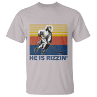 He Is Rizzin T Shirt Christian Hockey Retro Funny Gift For Believers - Wonder Print Shop