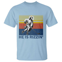 He Is Rizzin T Shirt Christian Hockey Retro Funny Gift For Believers - Wonder Print Shop