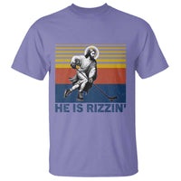 He Is Rizzin T Shirt Christian Hockey Retro Funny Gift For Believers - Wonder Print Shop