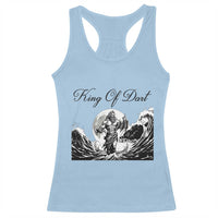 Greek Mythology Poseidon Dartist Racerback Tank Top King Of Dart Thrower - Wonder Print Shop