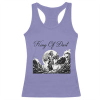 Greek Mythology Poseidon Dartist Racerback Tank Top King Of Dart Thrower - Wonder Print Shop
