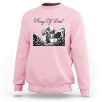 Greek Mythology Poseidon Dartist Sweatshirt King Of Dart Thrower - Wonder Print Shop