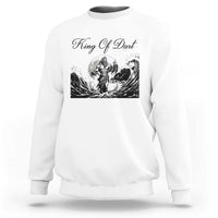 Greek Mythology Poseidon Dartist Sweatshirt King Of Dart Thrower - Wonder Print Shop
