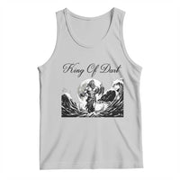 Greek Mythology Poseidon Dartist Tank Top King Of Dart Thrower - Wonder Print Shop