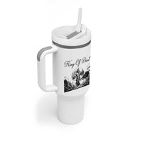 Greek Mythology Poseidon Dartist Tumbler With Handle King Of Dart Thrower - Wonder Print Shop