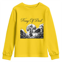 Greek Mythology Poseidon Dartist Youth Sweatshirt King Of Dart Thrower - Wonder Print Shop
