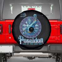 Ancient Greek Mythology Poseidon Dartist Spare Tire Cover God Of The Dart Sea Trident - Wonder Print Shop