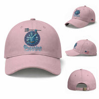 Ancient Greek Mythology Poseidon Dartist Baseball Cap God Of The Dart Sea Trident