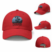 Ancient Greek Mythology Poseidon Dartist Baseball Cap Dart King Of The Sea Trident