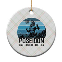Ancient Greek Mythology Poseidon Dartist Ceramic Ornament Dart King Of The Sea Trident - Wonder Print Shop