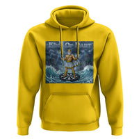 Greek Mythology Poseidon Dart Player Hoodie King Of Dart Trident Thrower - Wonder Print Shop