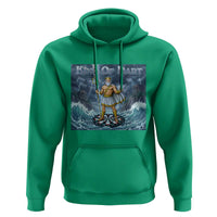 Greek Mythology Poseidon Dart Player Hoodie King Of Dart Trident Thrower - Wonder Print Shop