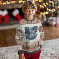 Greek Mythology Poseidon Dart Player Ugly Christmas Sweater King Of Dart Trident Thrower - Wonder Print Shop