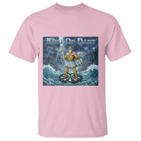 Greek Mythology Poseidon Dart Player T Shirt King Of Dart Trident Thrower - Wonder Print Shop