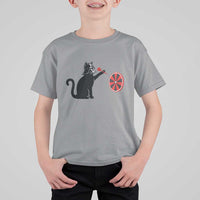 Black Cat Lord Darts Player T Shirt For Kid Funny Space Scifi Dartist Gift - Wonder Print Shop