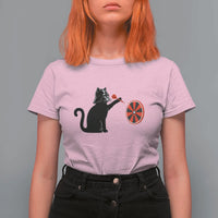 Black Cat Lord Darts Player T Shirt For Women Funny Space Scifi Dartist Gift - Wonder Print Shop