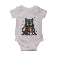 Dark Lord Cat Dartist Gift Baby Onesie Funny Sci Fi Dart Thrower Gift - Wonder Print Shop
