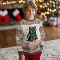 Dark Lord Cat Dartist Gift Ugly Christmas Sweater Funny Sci Fi Dart Thrower Gift - Wonder Print Shop